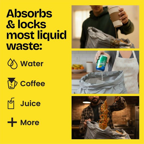 Glad 13 Gallon ForceFlex MaxStrength Drawstring Trash Bags, 45 Count, Fresh Air