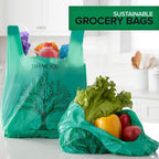 Shopping Bags with Handles, 200 Count