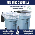 Plasticplace Rubber Bands for 33-Gallon Trash Cans
