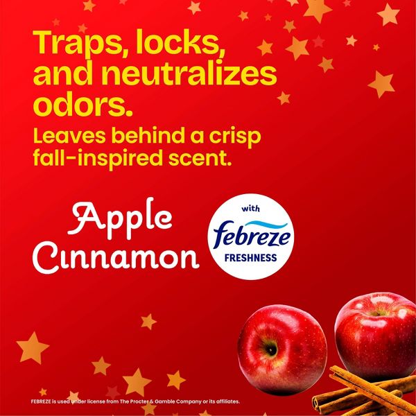 Glad 13 Gallon Trash Bags, 50 Count, Apple Cinnamon