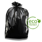 Plasticplace 33 Gallon Trash Bags, 100 Count, Black, 33 x 39 in, 1.5 mil equivalent