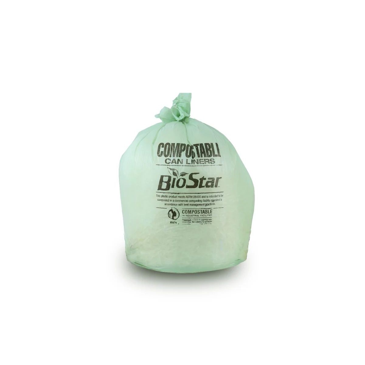 Plasticplace 20-30 Gallon Compostable Trash Bags, 75 Count, 30 x 36 in, 0.85 mil