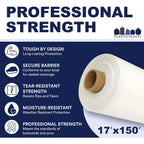 Plasticplace Heavy-Duty Boat and Equipment Shrink Wrap, LLDPE, 17 ft. x 150 ft.