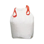 Draw 'n Tie 13 Gallon Heavy-Duty Trash Bags, 50 bags/roll, 4 rolls/box, White, 24.5 x 27.38 in, 0.9 mil