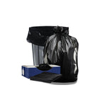 Plasticplace 40-45 Gallon Trash Bags, 100 Count, Black, 40 x 46 in, 1.5 mil