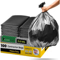 EconoHome 55-60 Gallon Heavy-Duty Contractor Trash Bags, 100 Count, 2.8 mil