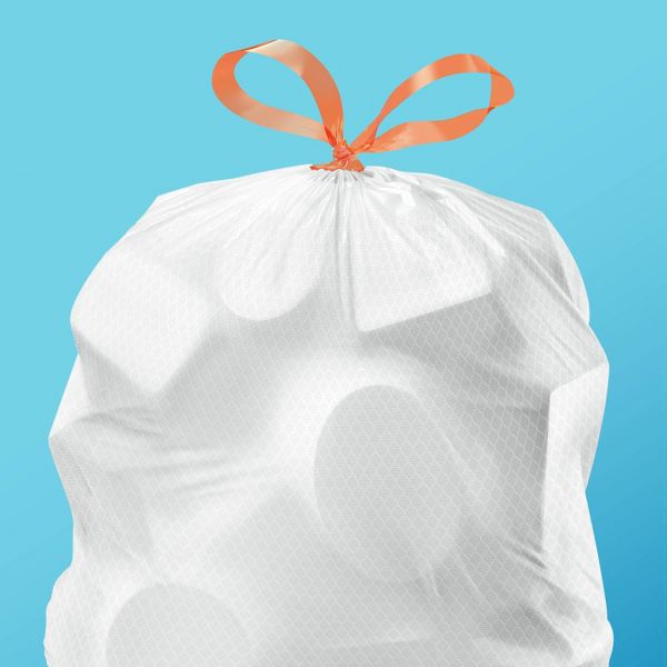 up&up 13 Gallon Drawstring Tall Kitchen Trash Bags, 160 Count, Unscented