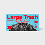 up&up 30 Gallon Drawstring Large Trash Bags, 30 Count